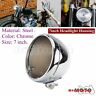 Hl-396-ch Inch Motorcycle Headlight Housing Headlamp Shell Bulb Bucket 699935842603