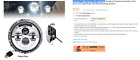 Hl-kit-s-ufa Liteway Harley Led Headlight Davidson Projector Daymaker Beam