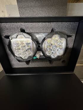 Ft15-ft24 Hogworkz Hw167008 Hogworkz-silvertooth Performance Led Headlight For Harley Road Glide