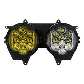 Ft15-ft24 Hogworkz Hw167009 Hogworkz-goldtooth Performance Led Headlight For Harley Road Glide