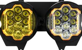 Hogworkz Hw167010 Harley Road Glide Sabertooth Performance Led Headlight Ft15-ft24