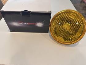 Lfrb115 Holley Retrobright Led Headlight Yellow 7 Inch
