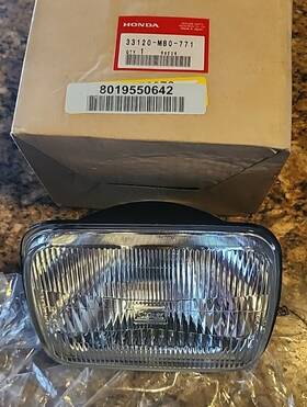 33120-mb0-771 Honda 001-2060 1982-90 Interceptor Vf Cb Xl 700 750 Headlight # #at