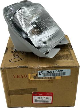 33100-kv7-672 Honda Oem Scooter 1987 Ch150a Ac Elite Headlight Asy Nos