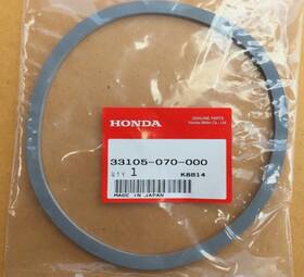 33105-070-000 Honda 1970-1985 Cb100 Cb125s Cl100 Sl100 Sl125 Headlight Lens Gasket