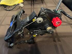 33210-kn7-770 Honda 1985 Elite 150d Headlight Motor Assembly With Bracket