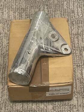 51602-341-670xwp Honda Cb750 Cb 750 Sohc Headlight Mount Bracket Right Cover Fork 51602-341-701xw