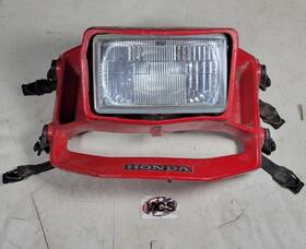 61301-ha2-670za Honda Atc 250 R Oem Head Light Lamp Bucket Assy With Mount Straps 1986