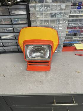 61301-kl4-670ze Honda 1985 84-87 Xl125 Xl250r Oem Stock Headlight Number Plate Shroud Visor