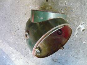 61301216821z Honda 61301216010z 1966 Cb160 Twin Oem Headlight Bucket Case Rare