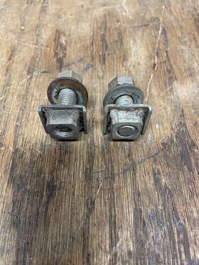 61303-230-620 Honda 1971 Ct90 Headlight Mounting Bolts And Nuts