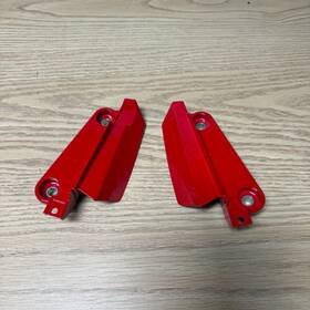 77287-mjm-d100 Honda 14-19 Vfr800 Oem Grip Covers