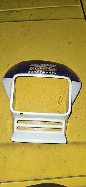87125-kv6-670za Honda 1996 Xr250l Xr250 Headlight Shroud Headlamp Plastic Visor Oem