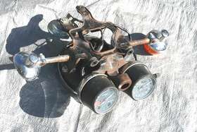 Cj-306t Honda Cj306 1976 Oem Headlight With Speedometer Etc.../