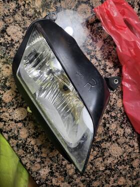 Wc12100 Honda 2007 07-12 Cbr600rr Cbr 600 600rr Oem Right Headlight Lamp Beam Light H136