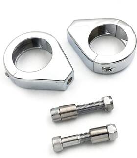 Htt 703180793037 Htt- Motorcycle Fork Clamp Turn Signal Clamps For Harley Softail Mount 39mm