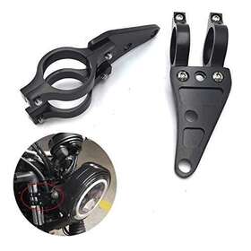 Usmt299-008-bk Httmt Htt Motorcycle Black 39mm Turn Signal Clamps Headlight Mount