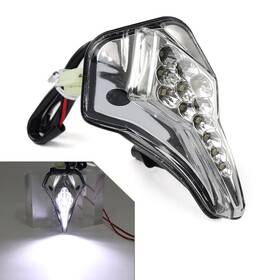 Hukyu 550736573519 Front Upper Head Led Running Lightfor Yamaha Yzf R6 2008-2012 Clear