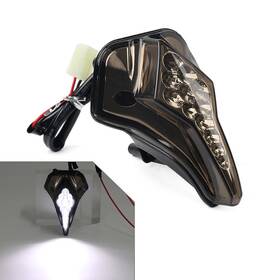 Hukyu 550742564884 Front Upper Head Led Running Lightfor Yamaha Yzf R6 2008-2012 Black