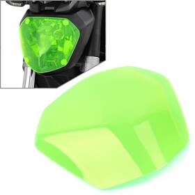 Mt-07 Hukyu 612045931531 New Front Headlight Guard Shield Screen Green Lens Cover For Yamaha 18-21