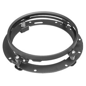 Hukyu 612045963402 Motor Round Led Headlight Mounting Bracket Ring 7 Inch For Harley Softail 1991-2013