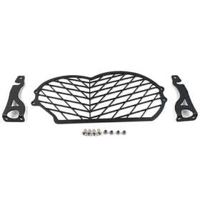 Hukyu 612046190579 Cnc Headlight Guard Cover Protector For Bmw R1200gs 2004-12 Adv 2005-13