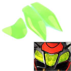 Hukyu 612046756782 New Green Front Headlight Guard Shield Screen Lens Cover For Aprilia Rsv4 11-14
