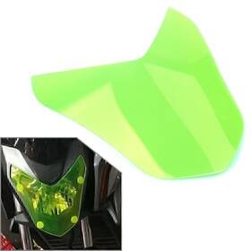 Hukyu 612047451303 Green Front Headlight Guard Shield Screen Lens Cover For Honda Cb650f Cbr650f
