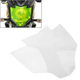 Hukyu 612047502999 Front Headlight Guard Shield Clear Screen Lens Cover For Yamaha Fz-s 150 2017-19