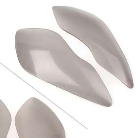 Hukyu 612047519935 Smoke Headlight Guard Shield Screen Lens Cover For Kawasaki Zx-636r Zx-6r 09-18