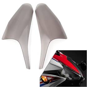 Hukyu 612047850045 2 Pcs New Headlight Guard Shield Smoke Screen Lens Cover For Honda Cbr500r 16-18