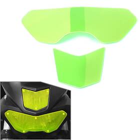 Mt-15 Hukyu 612047867609 Front Headlight Guard Shield Screen Lens Cover Fit Yamaha M-slaz 2016-2018