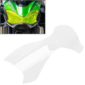 Hukyu 612047971139 Headlight Guard Shield Screen Transparent Lens Cover For Kawasaki Z900 2017-2019