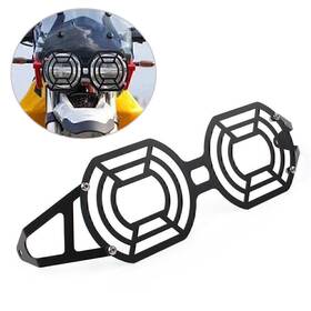 Hukyu 612048447763 Motorcycle Front Headlight Grille Guard Black Iron For Moto Guzzi V85 Tt 2018-22