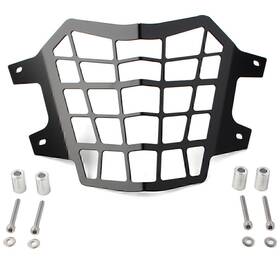Hukyu 612063524173 Black Headlight Grille Guard Cover Protector Fit Yamaha Tenere 700 Xtz700 19-21