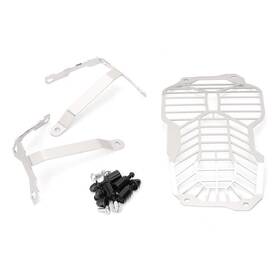 Hukyu 612063530549 Headlight Cover Guard Grill For Bmw R1200gs/r1200gs Adv 2013-2018 14 15 Silver