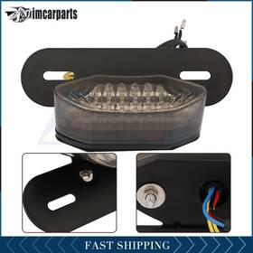 Im162366s01 Imcarparts Smoke Motorcycle Tail Light Atv Turn Signal Brake License Plate Integrated