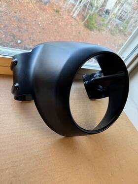 5633773-266 Indian Oem Scout Bobber Headlight Housing Black