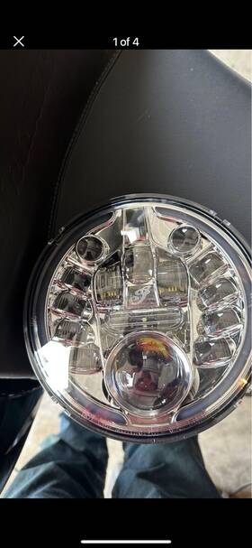 2884442-156 Indian Motorcycle 2020-2022 Touring Models Pathfinder Adaptive Led Headlight
