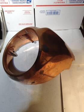 5632830-262 Indian Motorcycles 2016-19 Headlight Bezel Copper