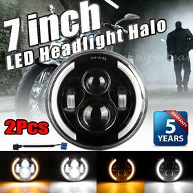 Nk-20190719-012-nagjsgsha Ironwalls Dot 7 Inch Led Headlight For Honda Cb125s Cb400 Cb500 Shadow Vt Motorcycle