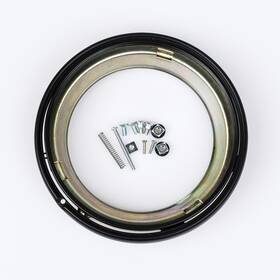 0703361 J&m 7 Inch Headlight Adapter Rings - Black