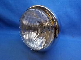 3100190 J&p Cycles 3100190. Nos 5 3/4 Inch Bottom Mount Teardrop Headlight Assembly
