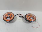 J80-w101-xs1e Ledkingdomus Daymaker Led Halo Ring Angel Eyes Headlight Around Orange
