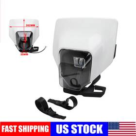 18120111 Jfg Racing Motorcycle Dirt Bike Headlight Head Lamp Light Mask For Fc250 Fc350 Fe250