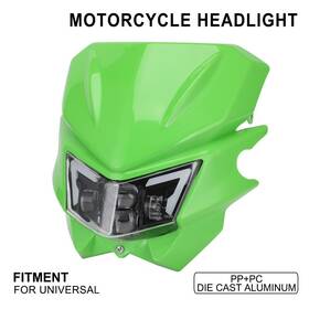 B181204134 Jfg Racing Dirt Bike Led Headlight For Kx250 Kx450 Klx 110 Klx140 Klx230 Klx300 Klx300r
