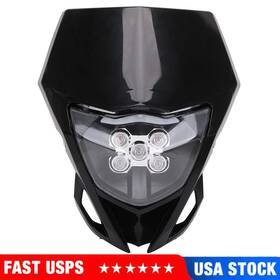 C1812001187-d Jfg Racing Dirt Bike Led Headlight Kit For Crf250r Crf250f Crf450r Crf250l Crf450l Xr650l
