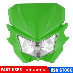C181204124-d Jfg Racing Dirt Bike Led Headlight For Universal Kawasaki Kx250 Klx230 Klx100 Kx450f Klx300