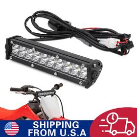 M181200121-d Jfg Racing Motorcycle Led Light Bar Plug-play Driving Kit 7/8 Inch Handlebar Universal
