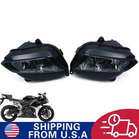 M18120032-d Jfg Racing Motorcycle Headlight Headlamp Assembly For Cbr600rr 2007-2012 Front